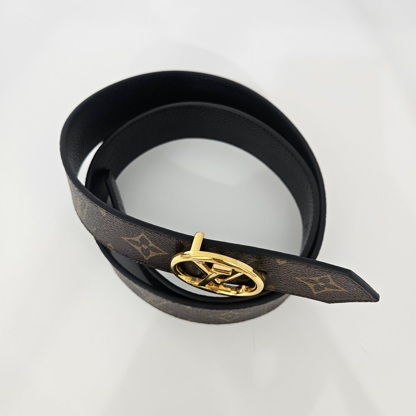 Louis Vuitton Monogram Circle LV Belt orig retail $895