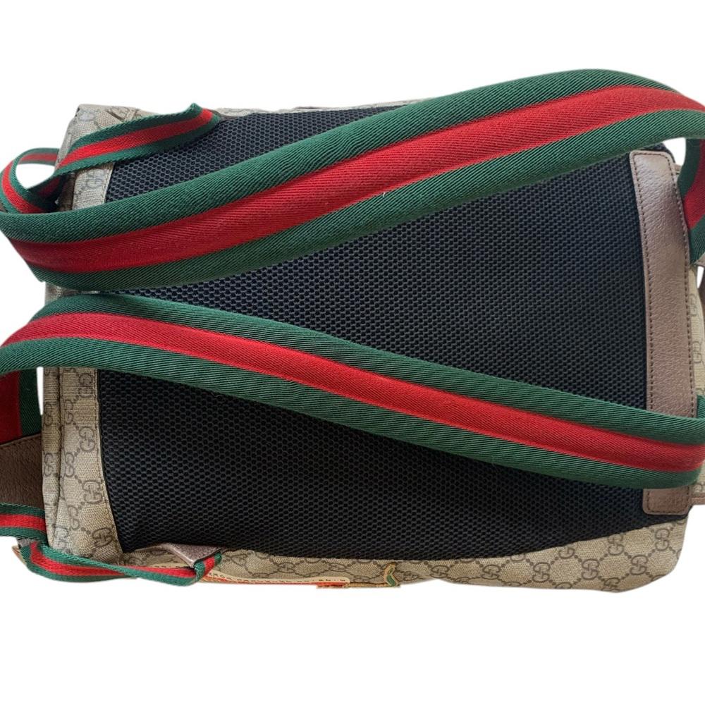 Gucci Courrier Soft GG Supreme in Brown Canvas