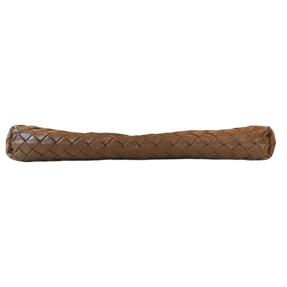Bottega Veneta Brown Woven Crossbody Bag