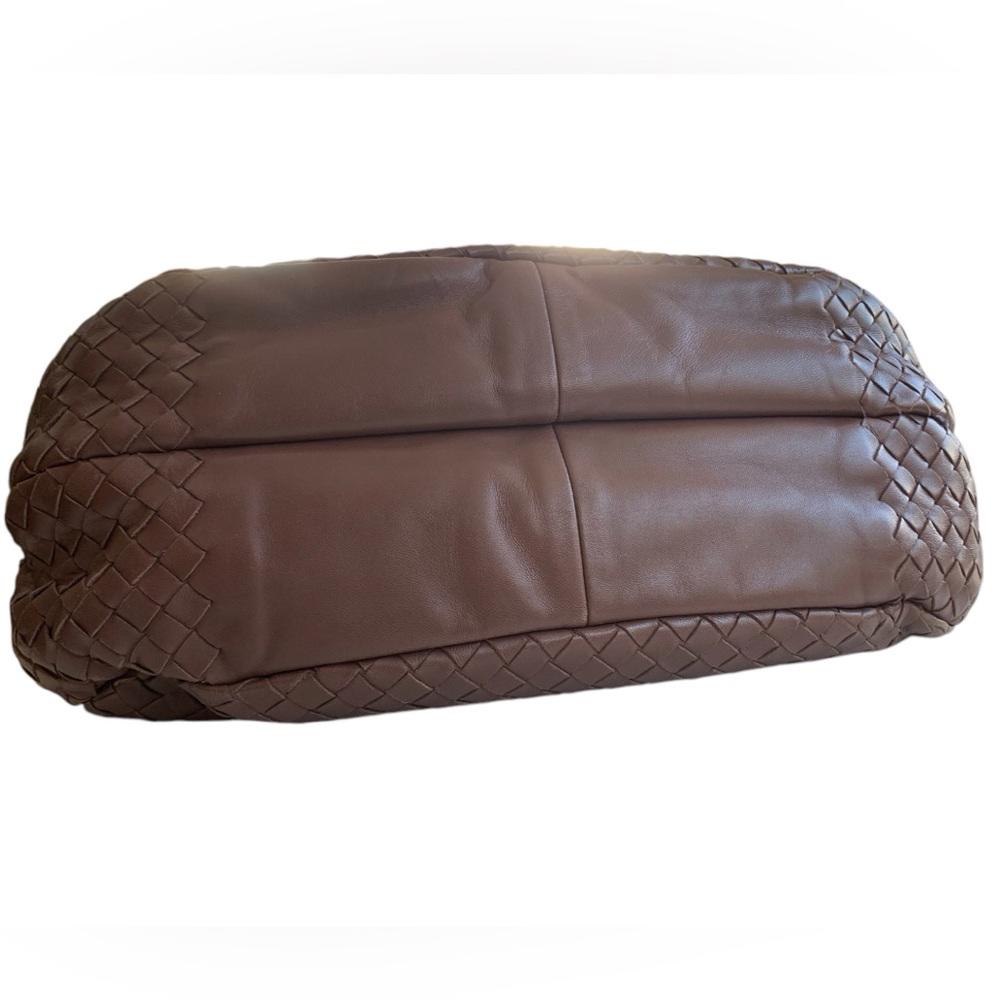 Bottega Veneta Brown Woven Shoulder Bag