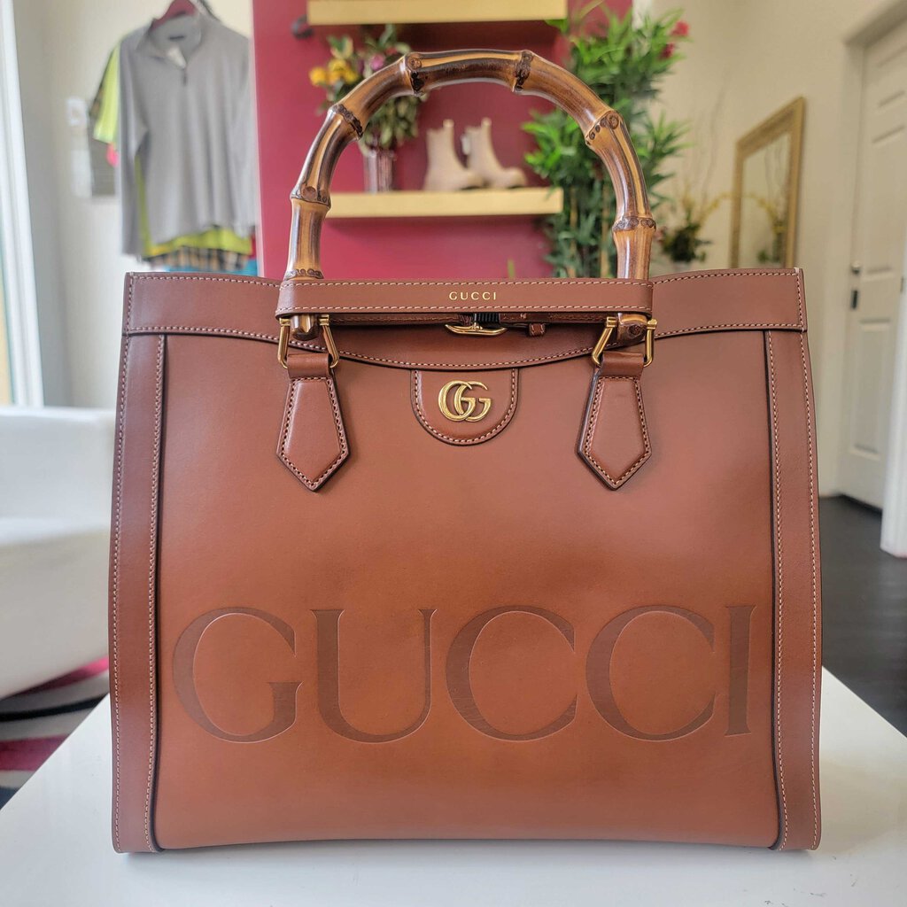 Gucci Diana Bamboo Handle Handbag