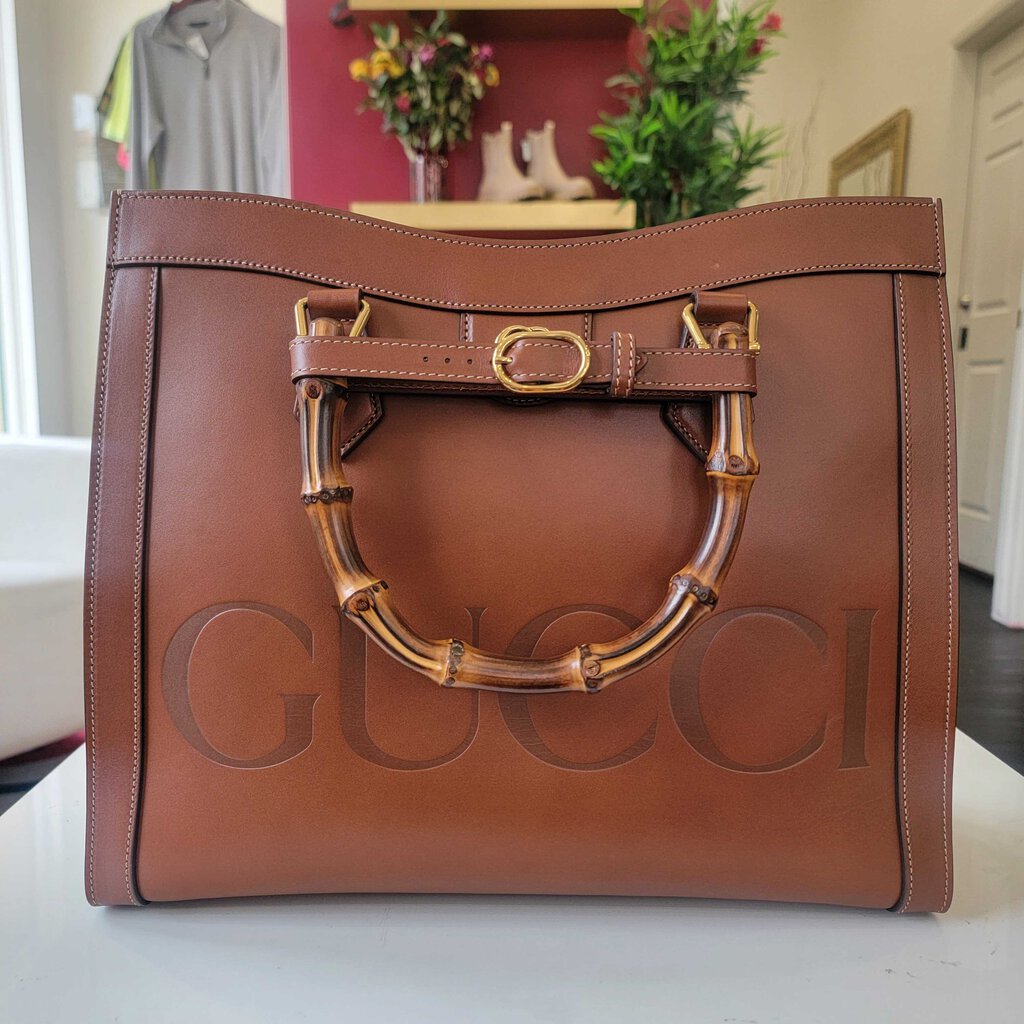 Gucci Diana Bamboo Handle Handbag