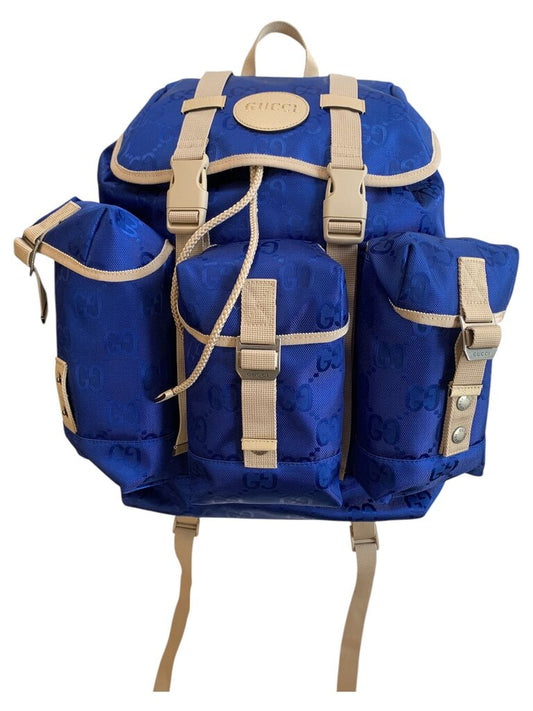Gucci Royal Blue Off the Grid Backpack