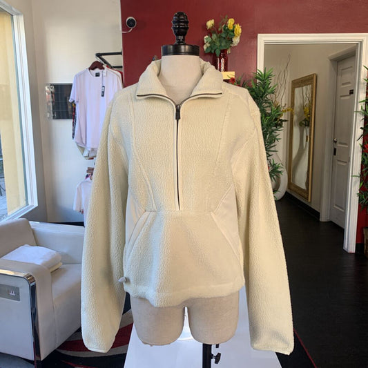 Cuts Cream Teddy Jacket