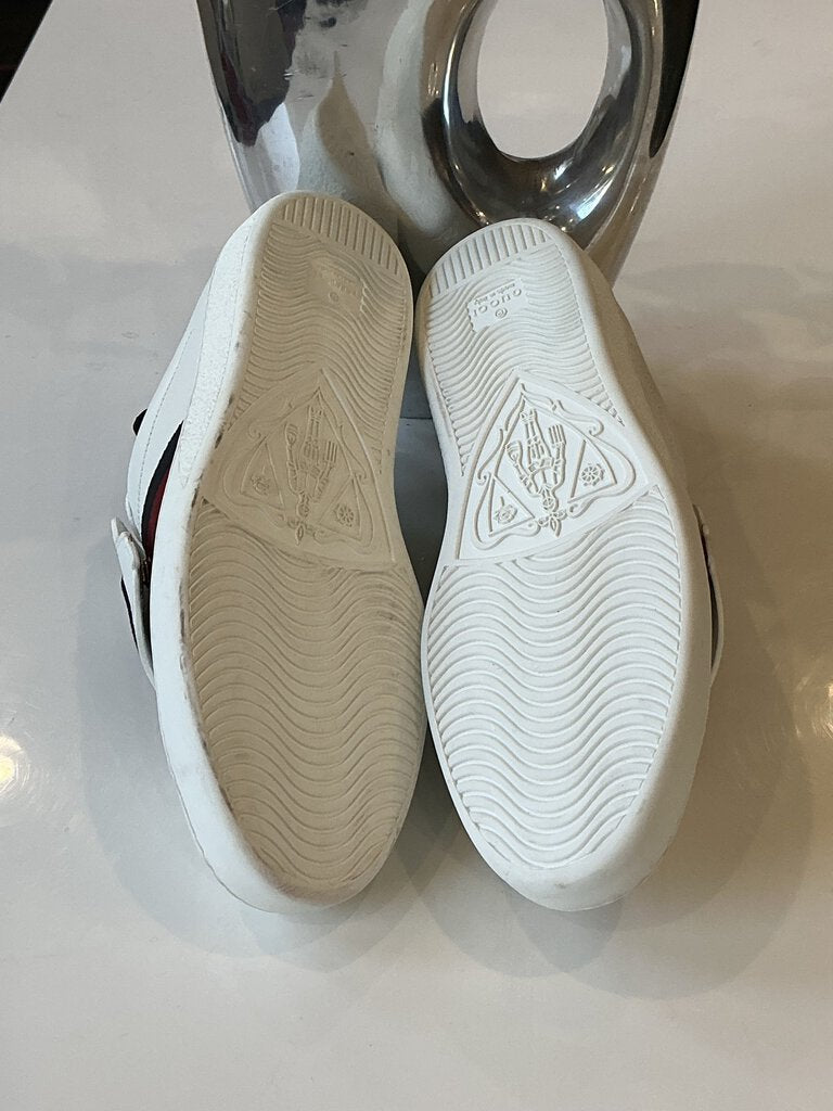 Gucci White Ace Low Top TIGER Sneakers