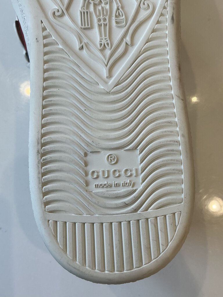 Gucci White Ace Low Top TIGER Sneakers