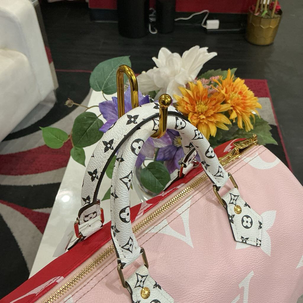 Louis Vuitton Speedy Bandouliere L/E Colored Mono Giant 30 BAG