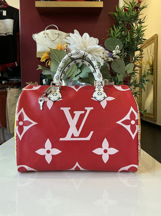 Louis Vuitton Speedy Bandouliere L/E Colored Mono Giant 30 BAG