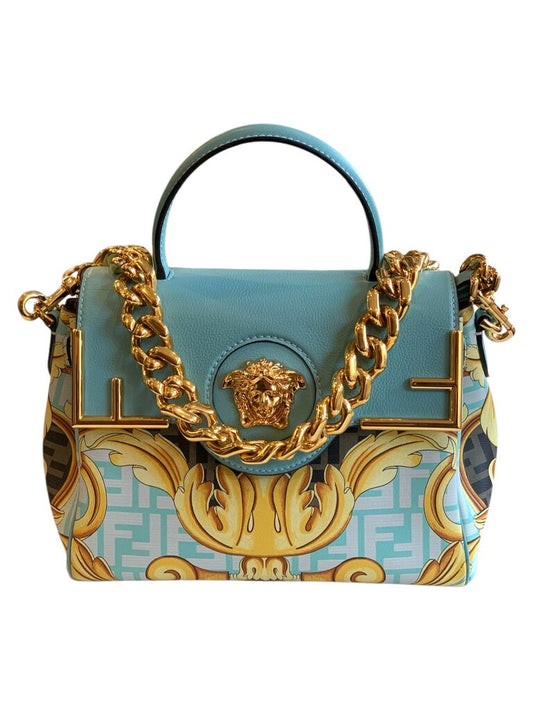 Fendi X Versace Light Blue Handbag