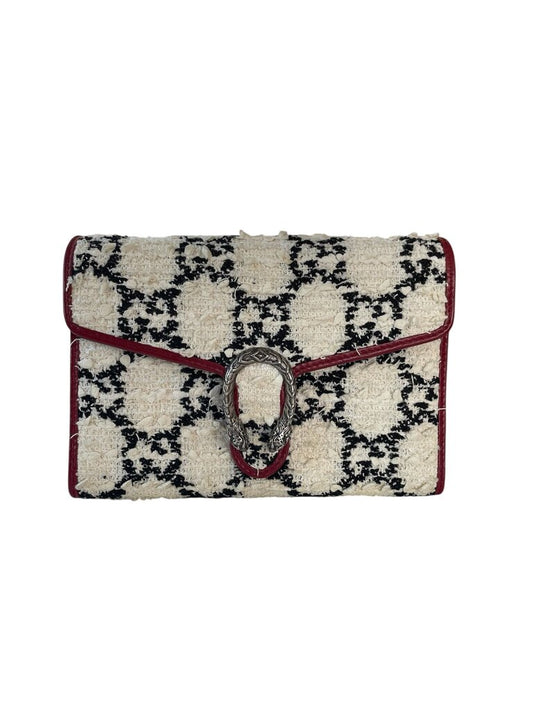 Gucci Tweed GG Dionysus Crossbody