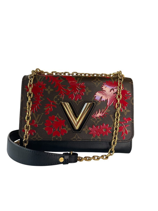 Louis Vuitton Calfskin Black/Brown/Pink Monogram