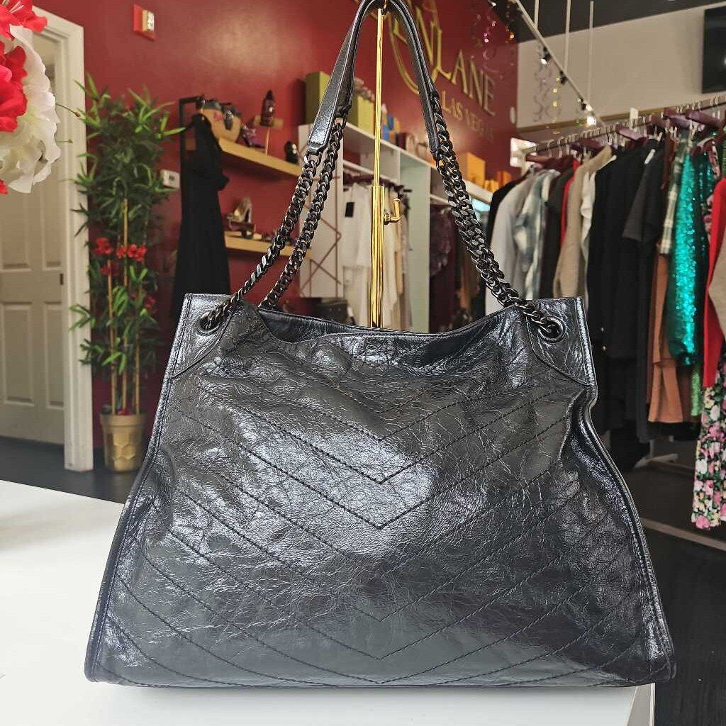 Saint Laurent YSL Niki Medium Shopper Tote Bag