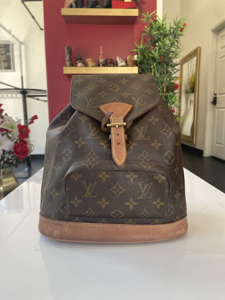 Louis Vuitton Monogram Leather Montsouris Backpack