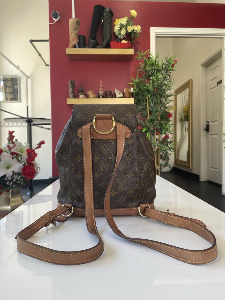 Louis Vuitton Monogram Leather Montsouris Backpack