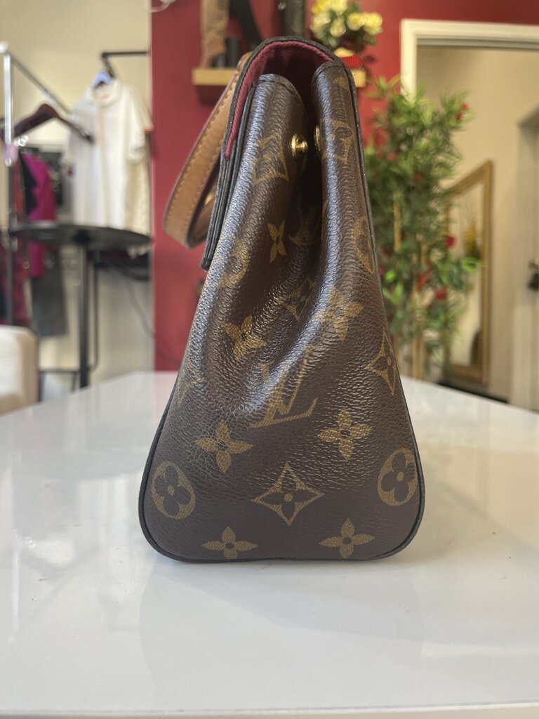 Louis Vuitton Monogram Cluny BB Bordeaux Fuchsia
