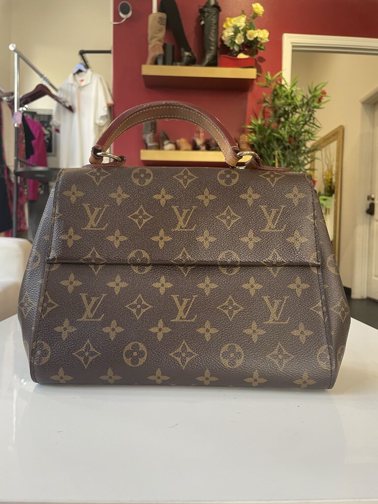 Louis Vuitton Monogram Cluny BB Bordeaux Fuchsia