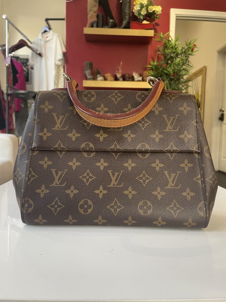 Louis Vuitton Monogram Cluny BB Bordeaux Fuchsia