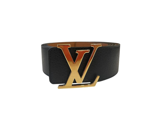 Louis Vuitton Gold Monogram Leather Belt