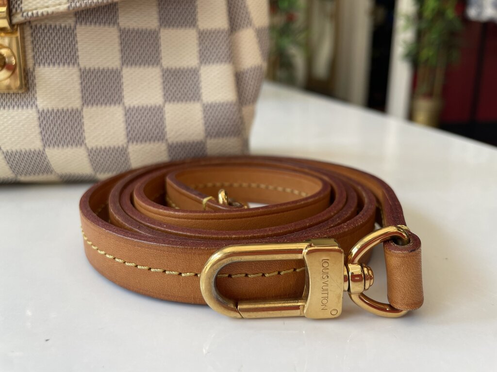 Louis Vuitton Croisette Damier Azur Handbag
