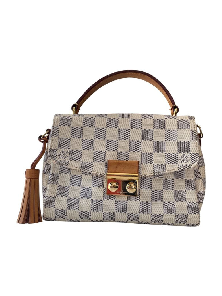 Louis Vuitton Croisette Damier Azur Handbag