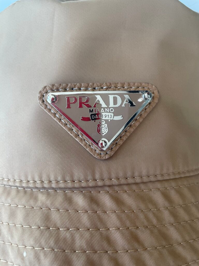 Prada Beige Bucket Hat *SOLD at Prada $750