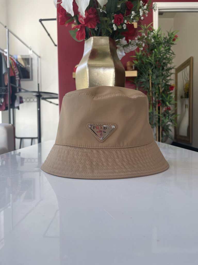 Prada Beige Bucket Hat *SOLD at Prada $750