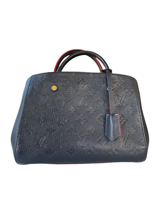 Louis Vuitton Navy Montaigne BB Bag