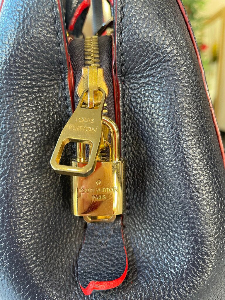 Louis Vuitton Navy Montaigne BB Bag