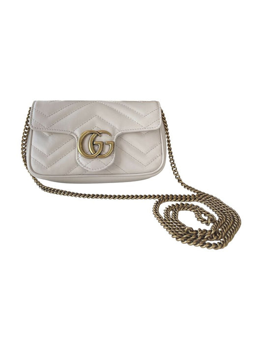 Gucci GG Marmont Mini Leather Crossbody Bag