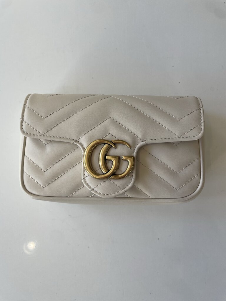 Gucci GG Marmont Mini Leather Crossbody Bag