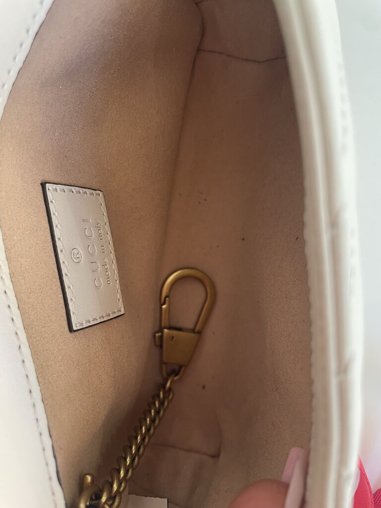 Gucci GG Marmont Mini Leather Crossbody Bag