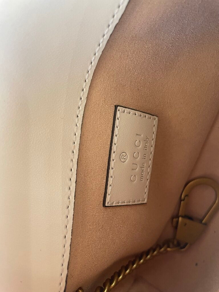 Gucci GG Marmont Mini Leather Crossbody Bag
