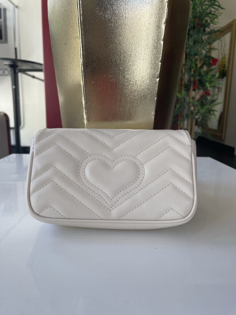 Gucci GG Marmont Mini Leather Crossbody Bag