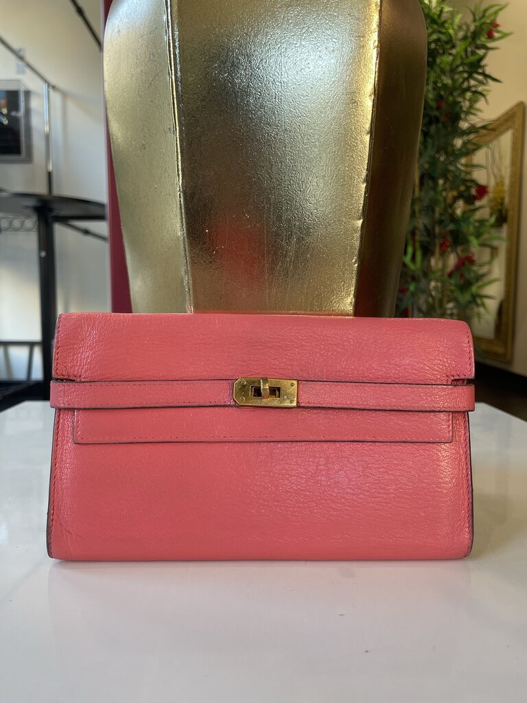 Hermes Kelly Long Leather Wallet