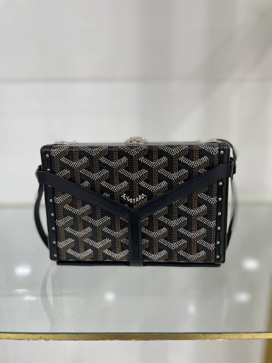 Goyard Navy Trunk Bag