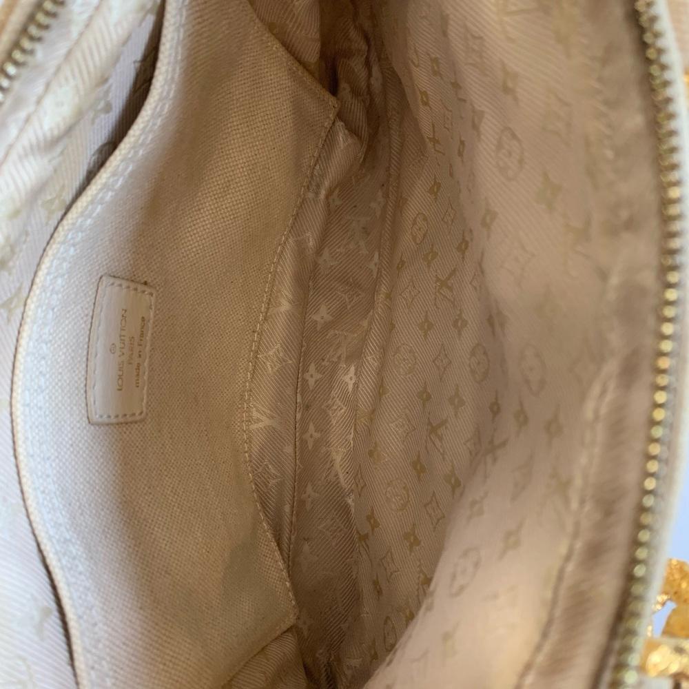 Louis Vuitton Cream Gold Panema Tinkerbell Shoulder Bag