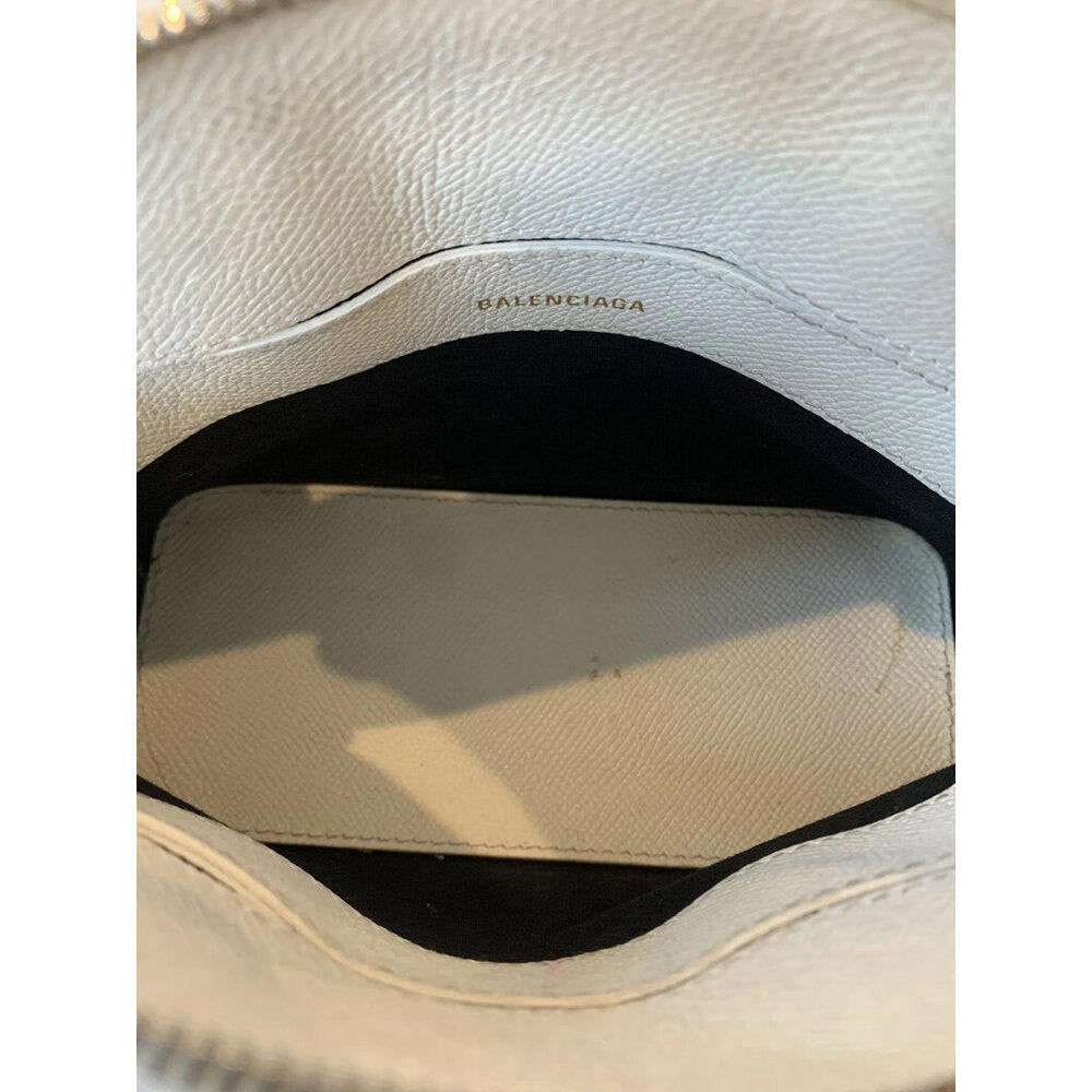 Balenciaga White Small Ville Tote