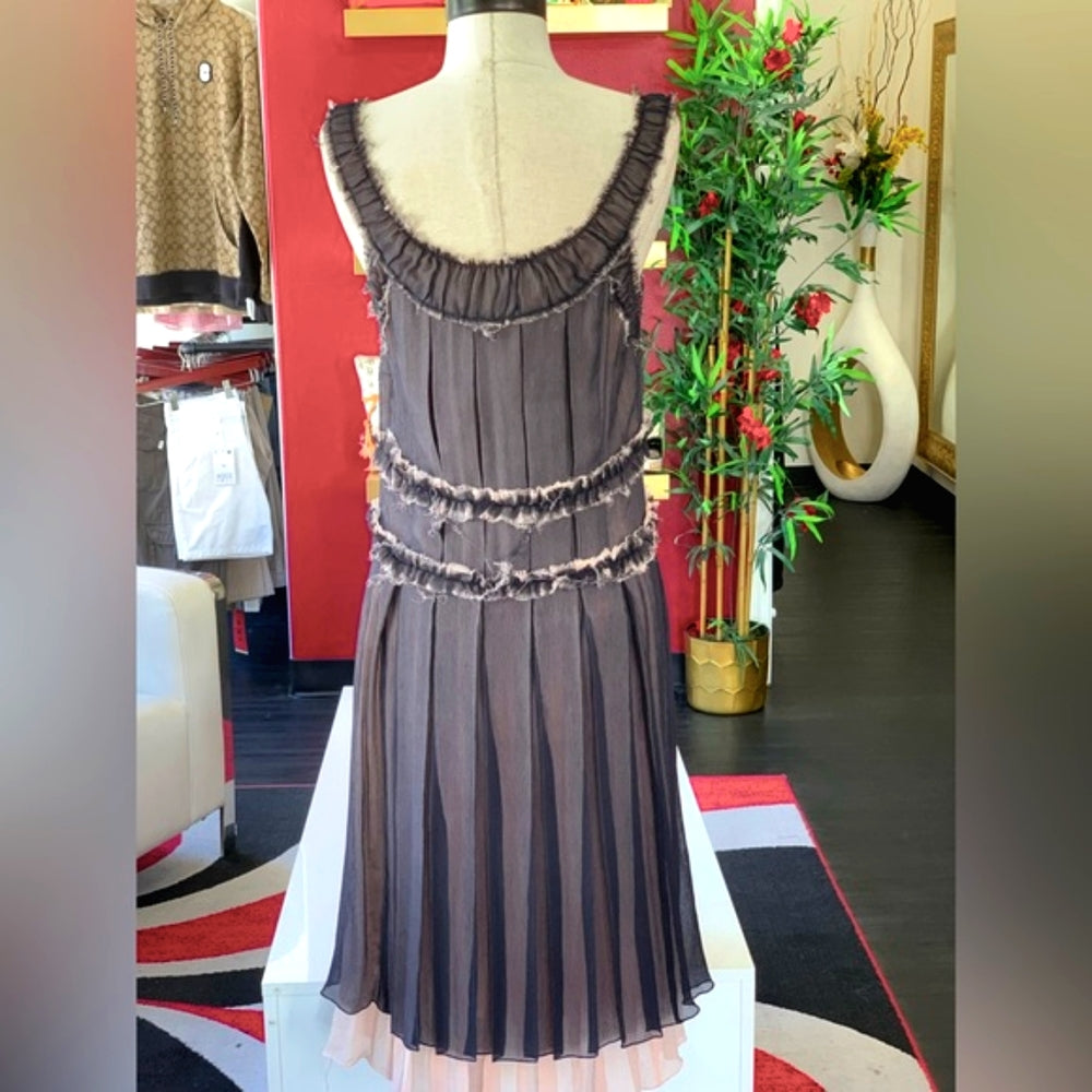 Marc jacobs black pink dress