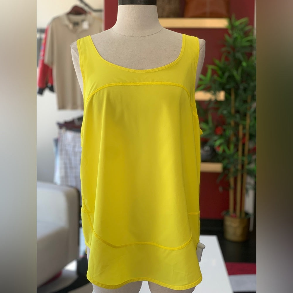 Lululemon Yellow Flowy Tank