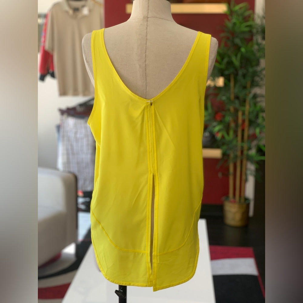 Lululemon Yellow Flowy Tank