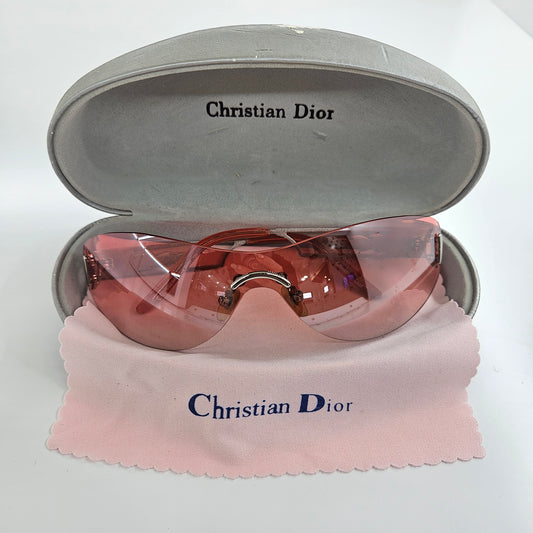 Dior Pink Y2K Sunglasses