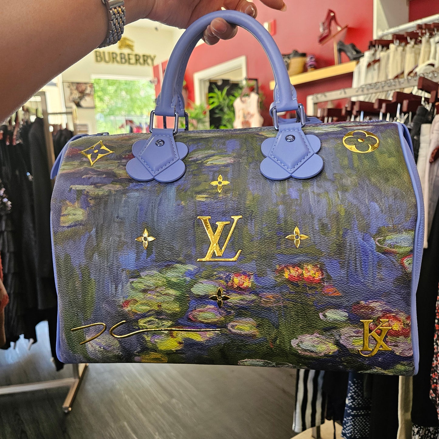 Louis Vuitton x Jeff Koon Monet Speedy