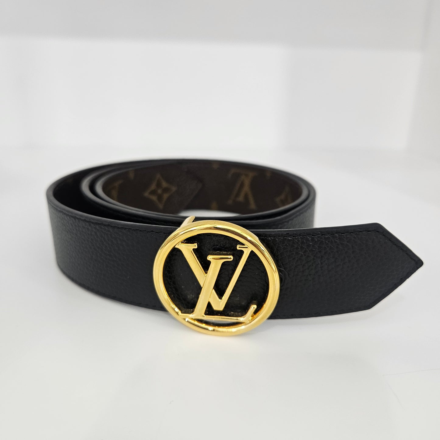 Louis Vuitton Monogram Circle LV Belt orig retail $895