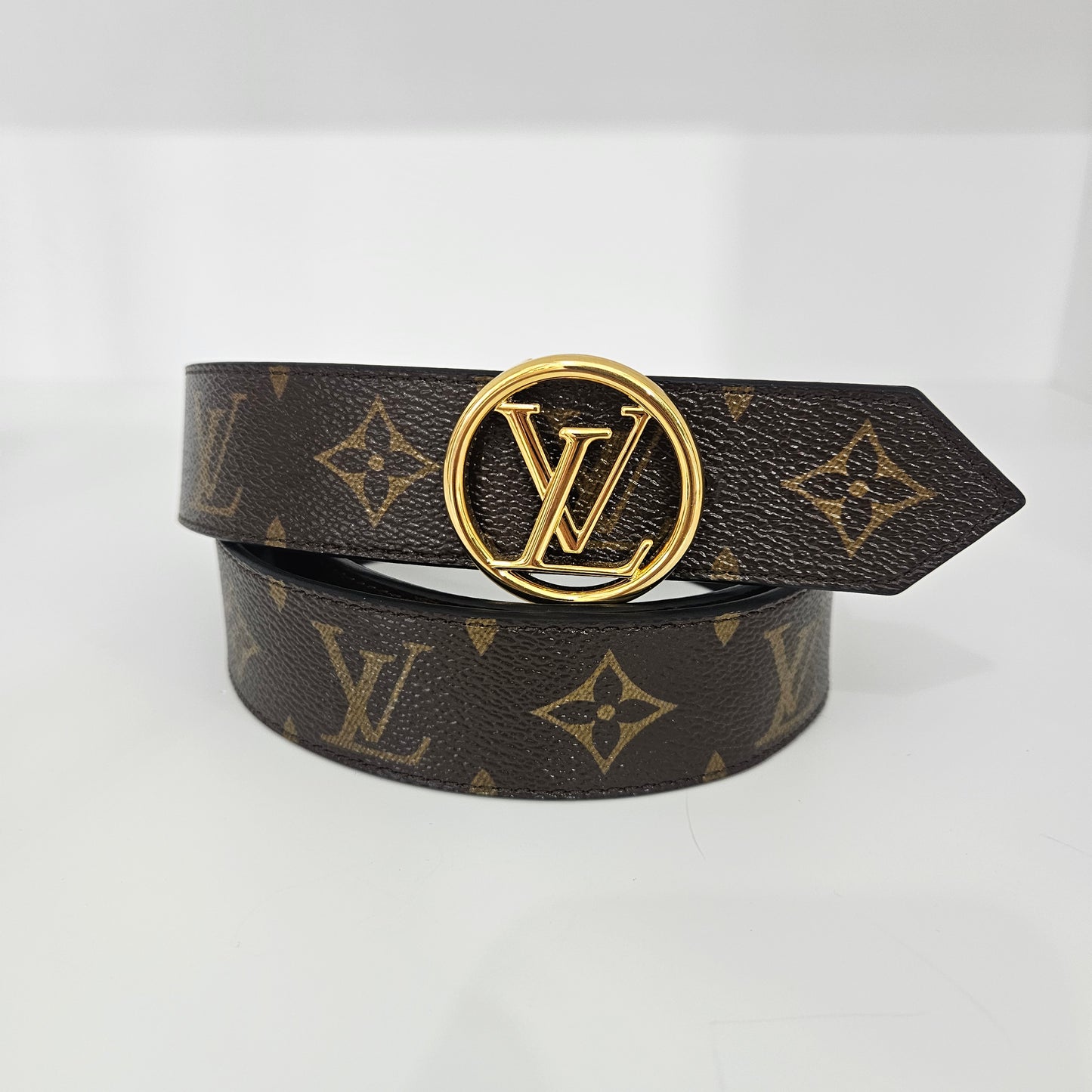 Louis Vuitton Monogram Circle LV Belt orig retail $895