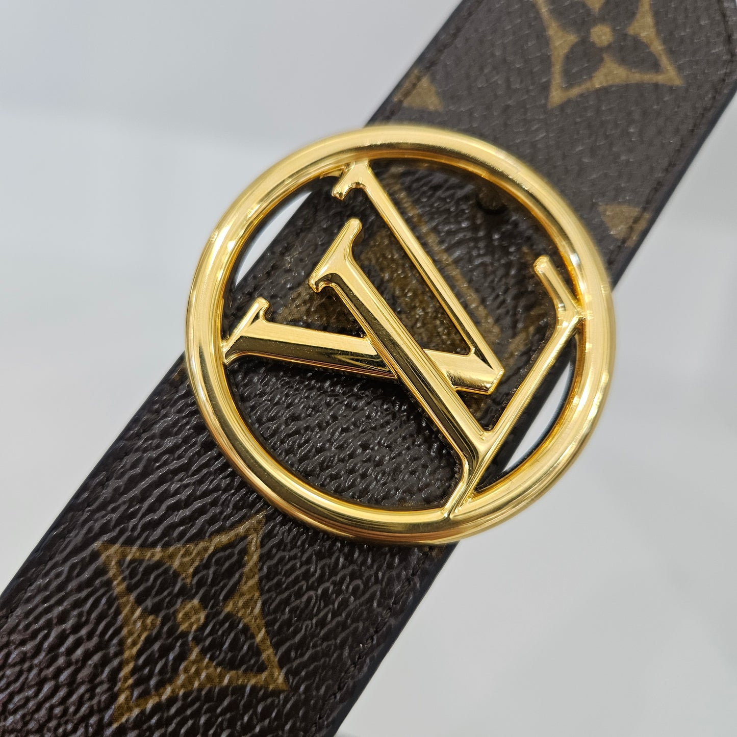 Louis Vuitton Monogram Circle LV Belt orig retail $895