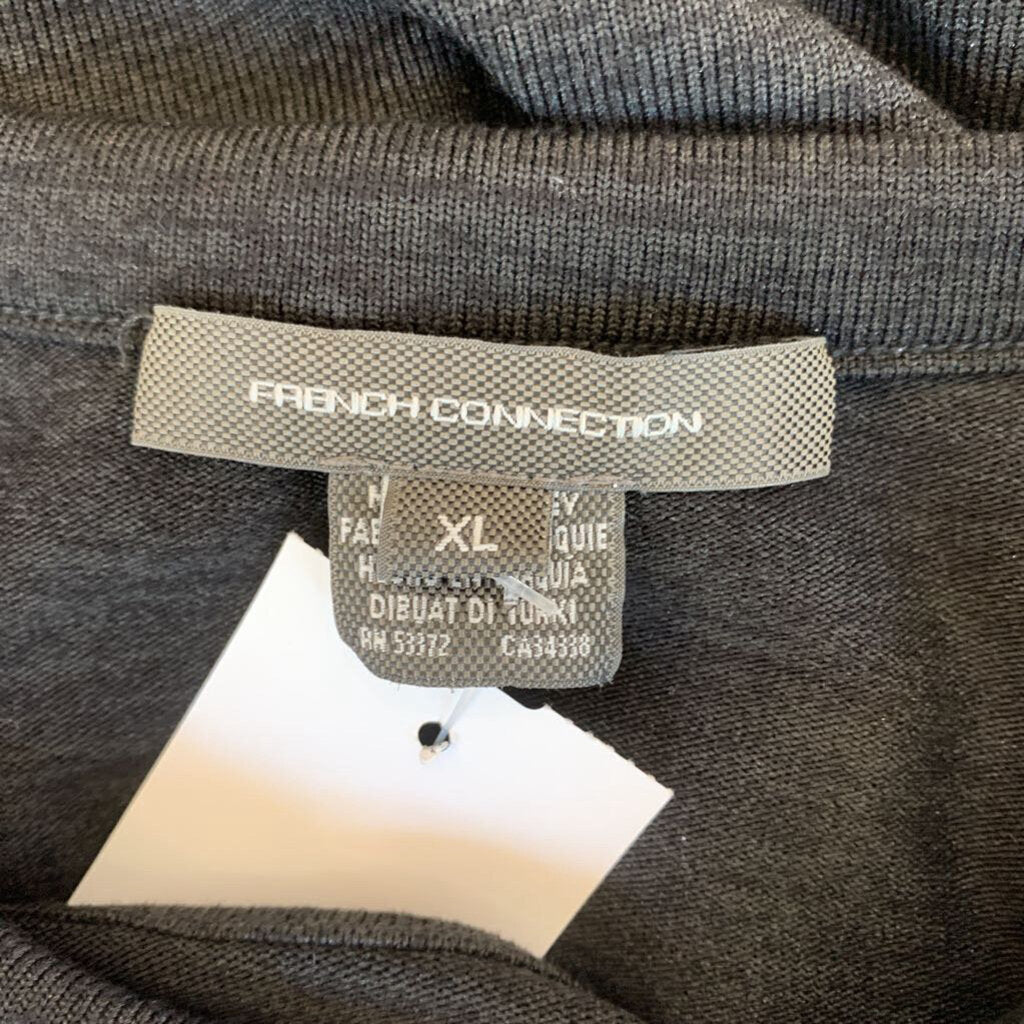 French Connection Black L/S Dress