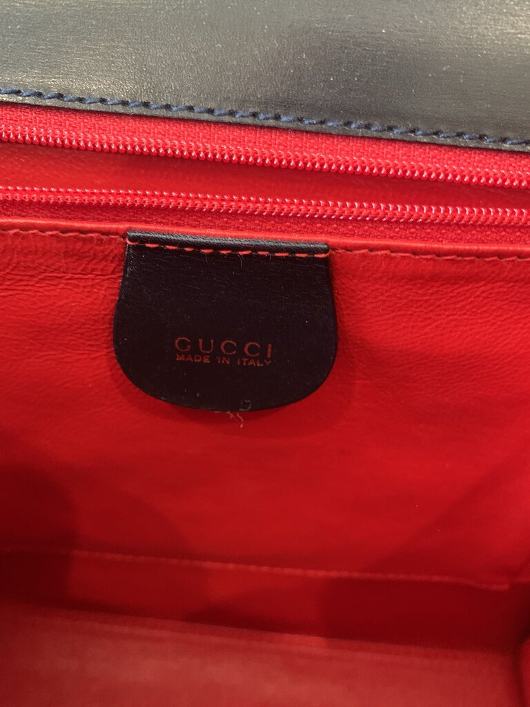 Gucci LARGE Lady Lock Handbag 80s