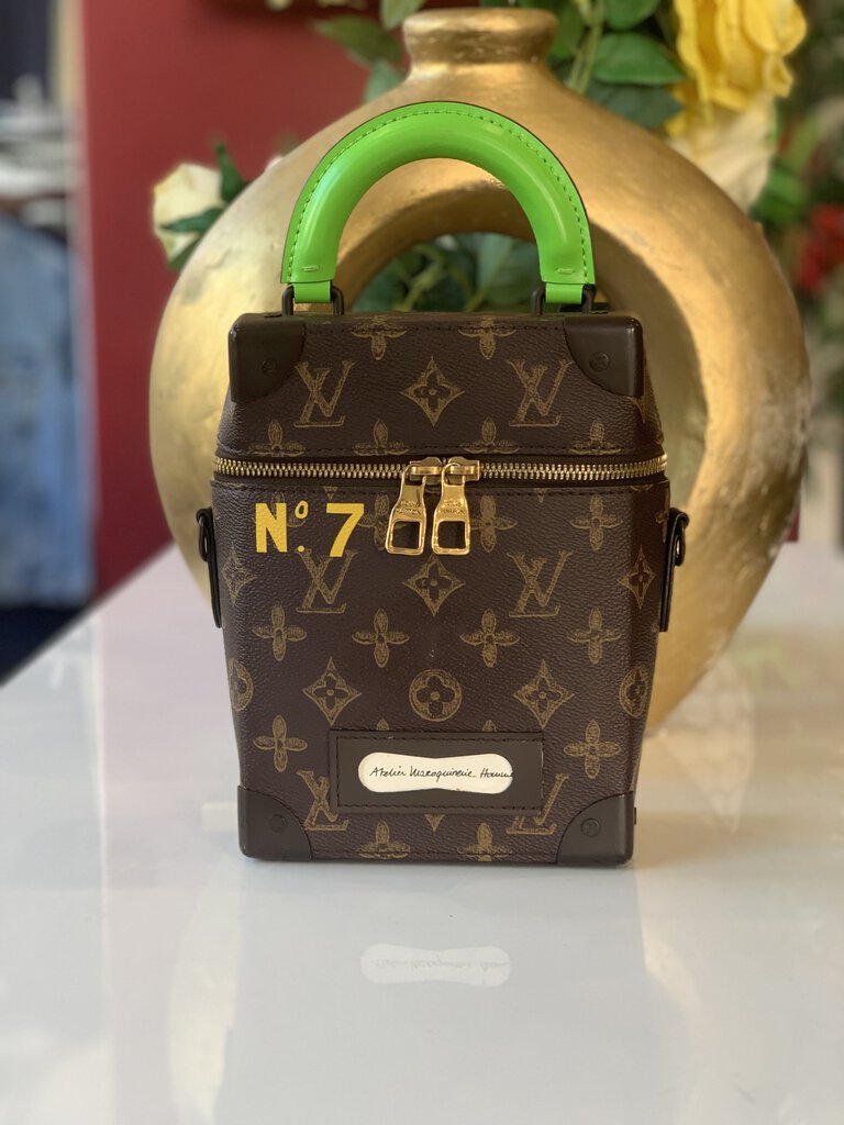 louis vuitton backpack box Louis Vuitton x Vergil Abloh Verical Box Trunk – Maidenlane Designer Consignment