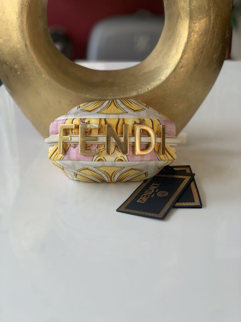 FENDACE Croissant Mini Handbag