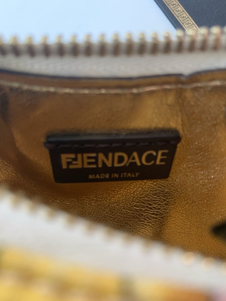 FENDACE Croissant Mini Handbag